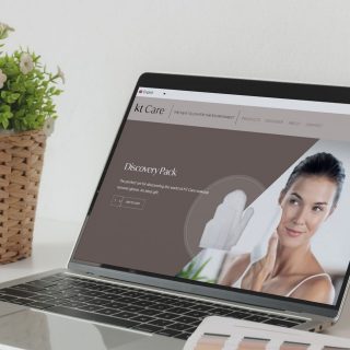 KT Care, site ecommerce sous CMS WordPress